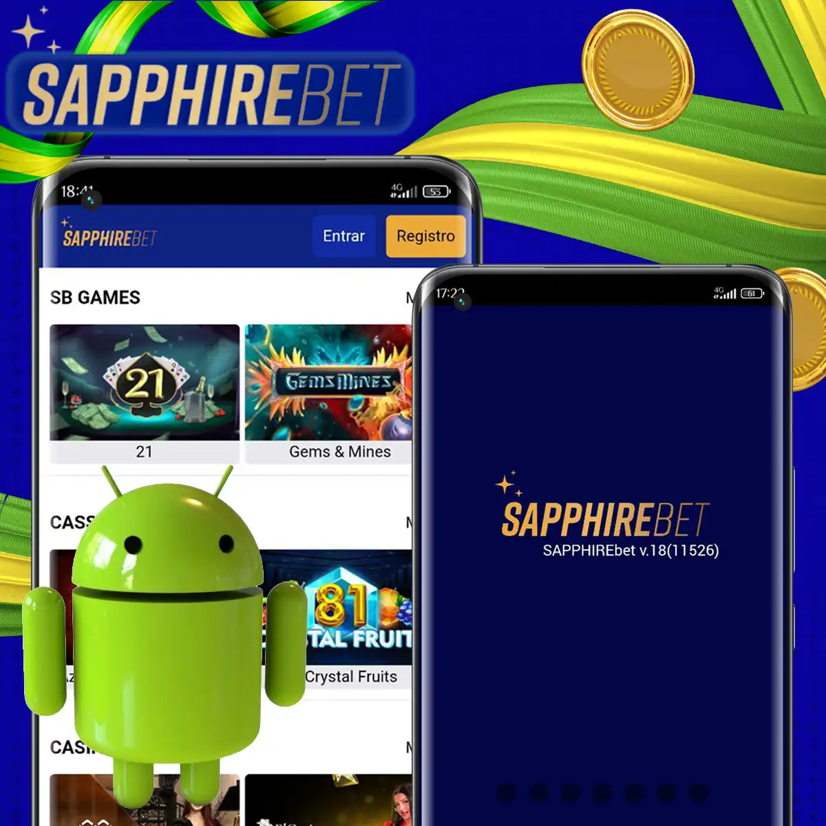 Sapphirebet app para android