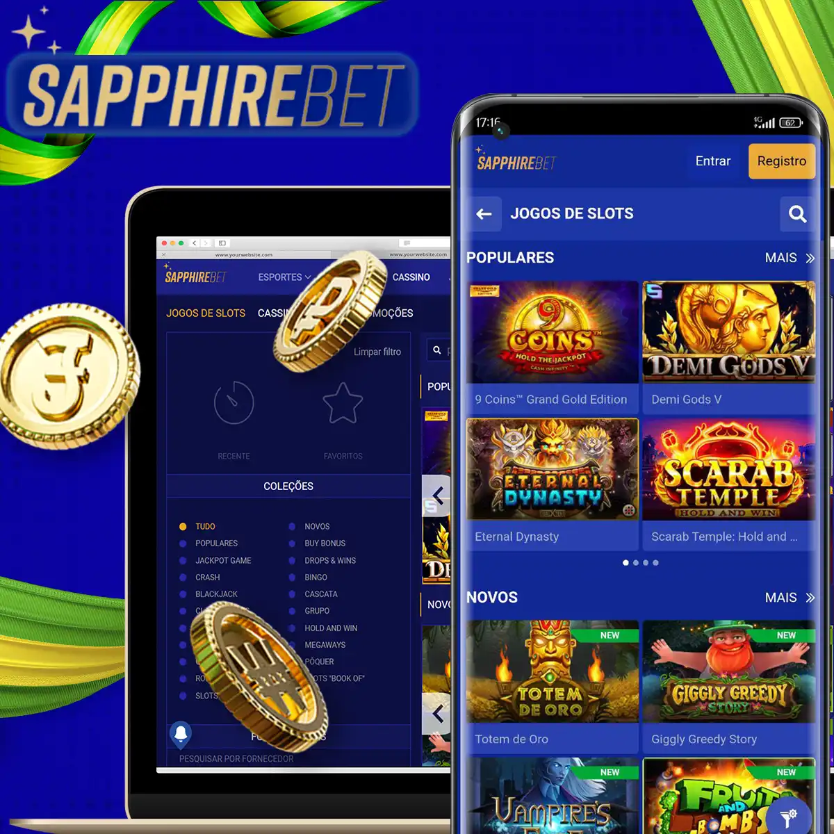 Jogos rápidos na casa de apostas Sapphirebet no Brasil