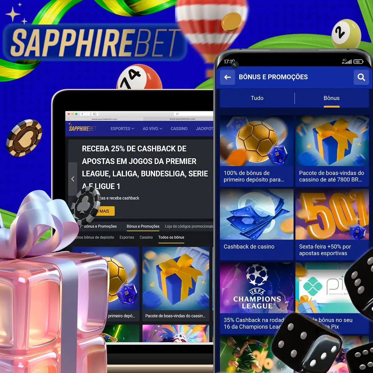 Programa de Bônus da Sapphirebet