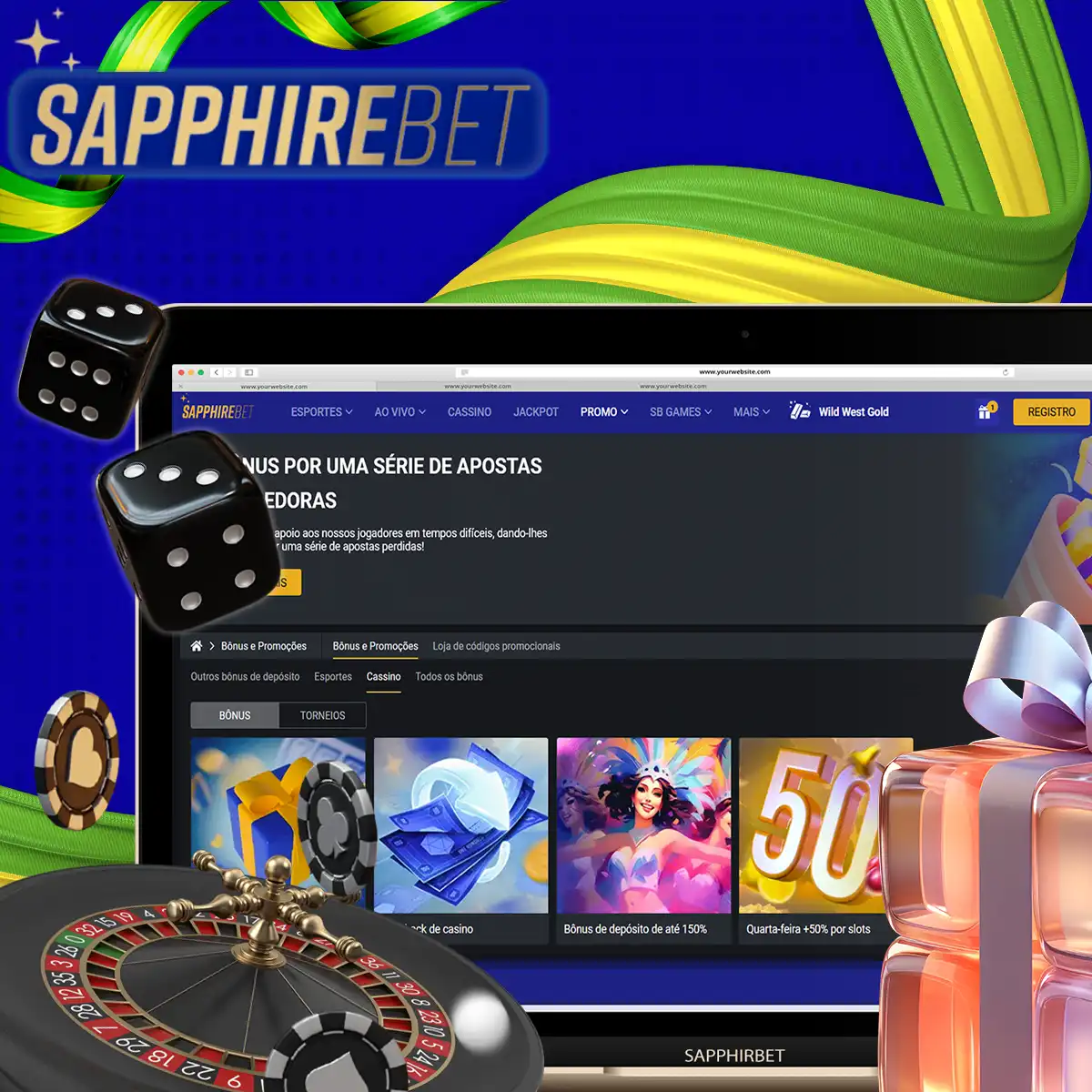 Bônus de cassino Sapphirebet