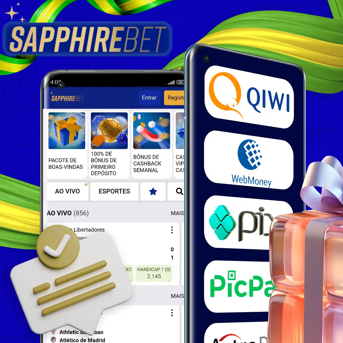 Termos e condições de apostas Sapphirebet