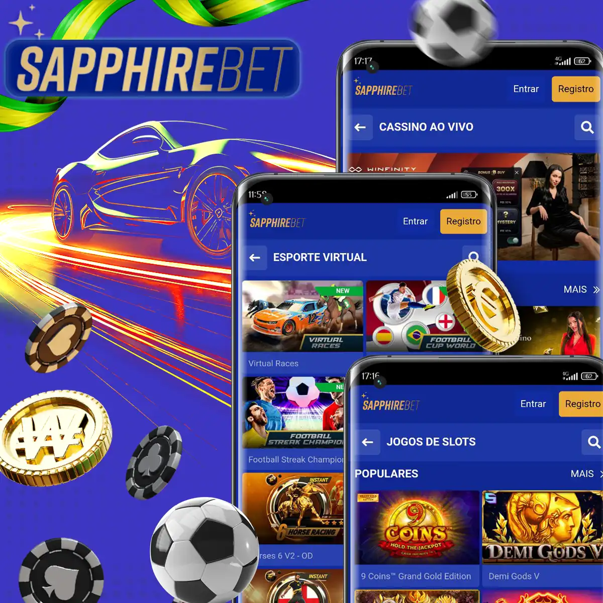 Sapphirebet Casino - nossas principais características