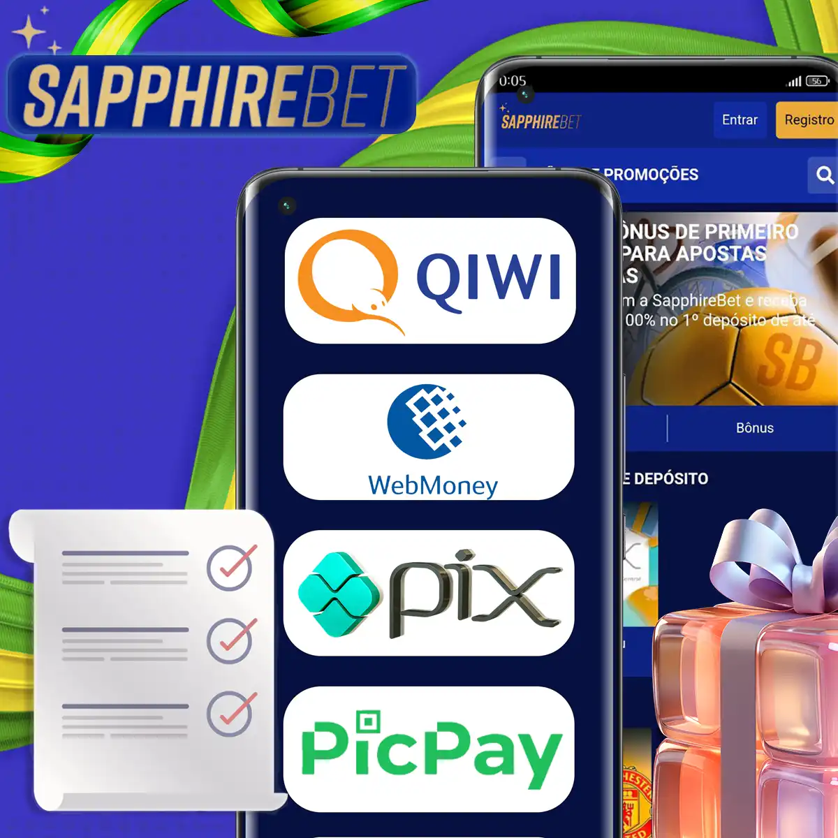 Termos e condições Sapphirebet casino bonus