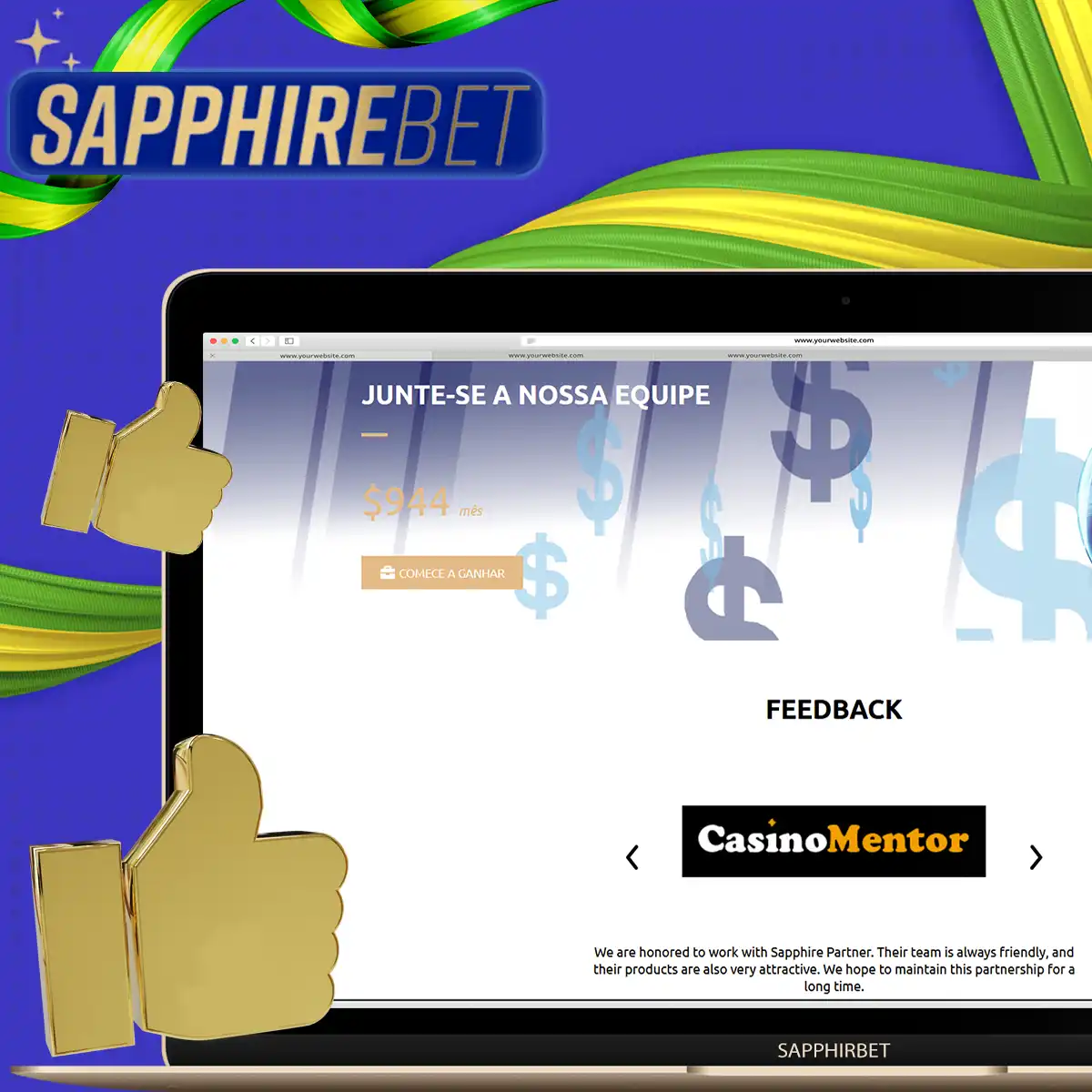 Um programa de afiliados Sapphirebet oferece benefícios como comissões, promoções exclusivas, atendimento prioritário, etc.