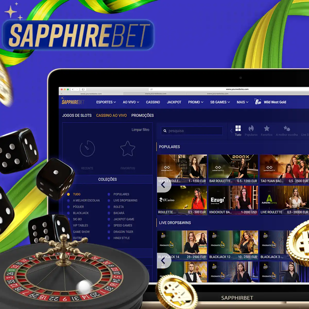 Sapphirebet live casino